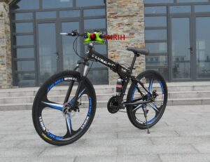 26-Inch 21-Speed Folding Mountain Bike – Lightweight & Durable Off-Road Cycle