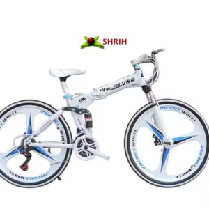 26-Inch 21-Speed Folding Mountain Bike – Compact & Durable Off-Road Cycle
