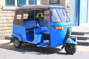 Motorized Three-Wheeler Tuk Tuk – Affordable and Fuel-Efficient Auto Rickshaw for Public Transport